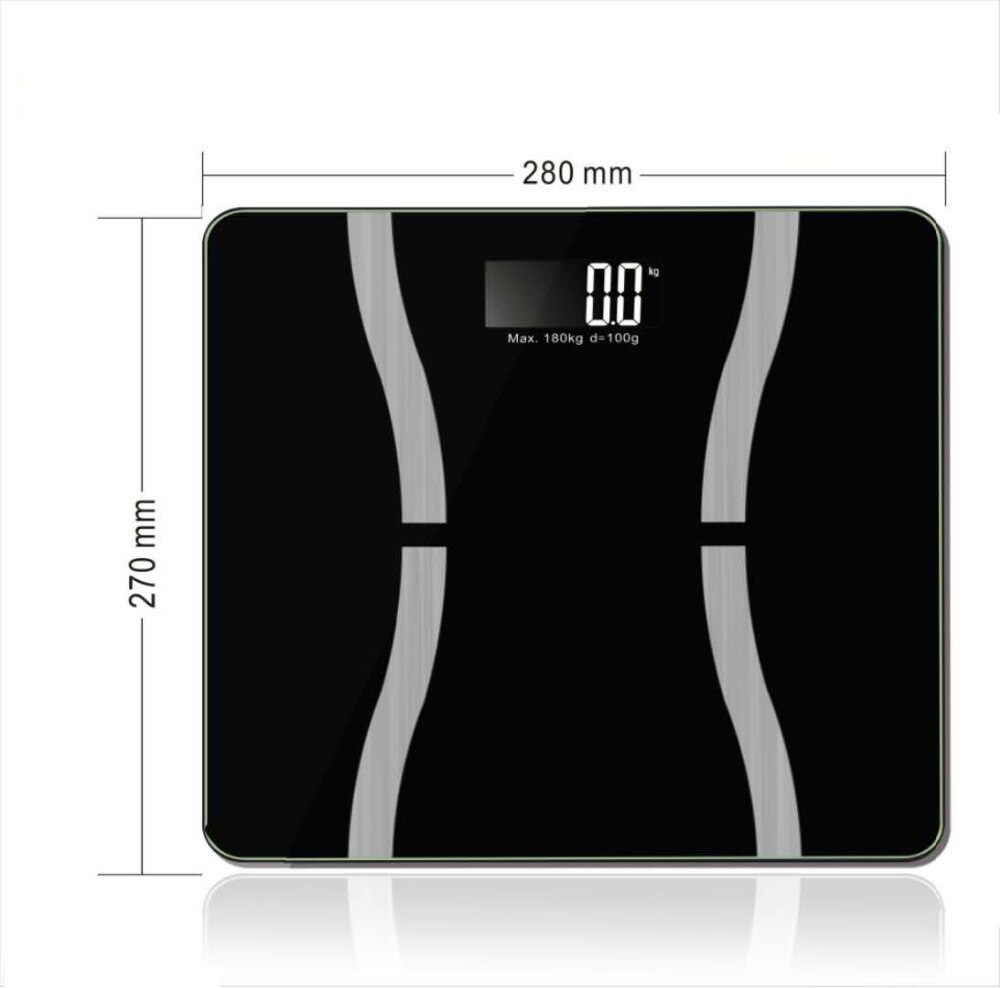 Weight scale Human body fat intelligent Bluetooth body fat Fat scale micro small program body fat scale Y