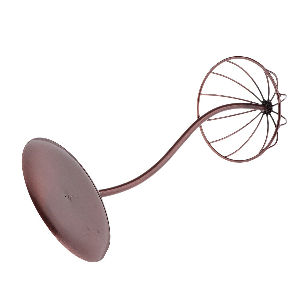 Support de chapeau en métal robuste et autoportant, présentoir de rangement de bonnet, de boule de fil, de perruque, pour la maison, Salon, boutique