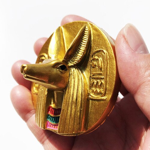 Egyptische Mythen En Legenden Anubis Koelkast Magneten Toeristische Souvenirs Egypte Decoratieve Koelkast Stickers 3d Hars Ambachten: Anubis