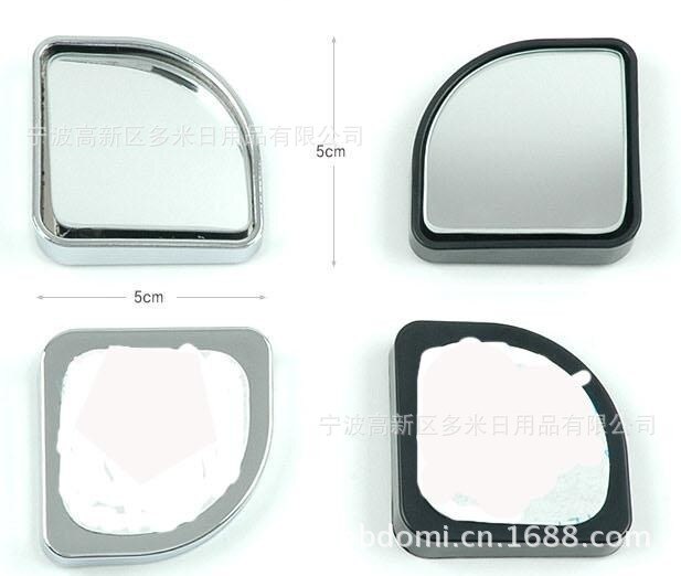 Lille rundt spejl til bilproduktion; ventilatorformet blindspids spejl; bakspejl; 360 graders roterende konveks spejl