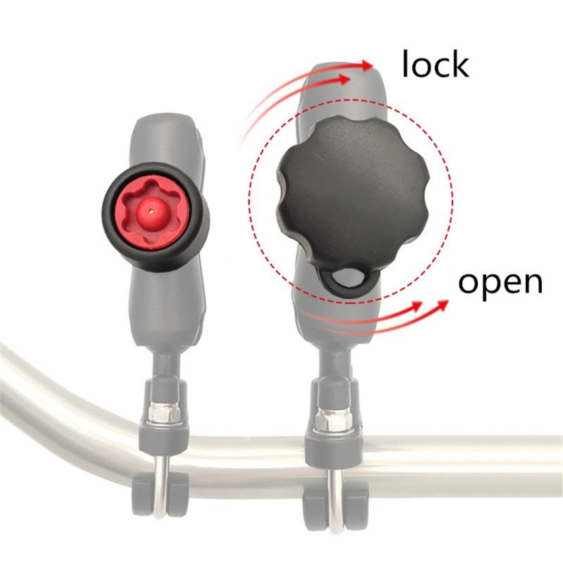Anti Furto di Spille-Chiave Manopola di Blocco di Sicurezza per RAM Mount 1 \ &quot;Braccio di Presa di Supporto Del Telefono
