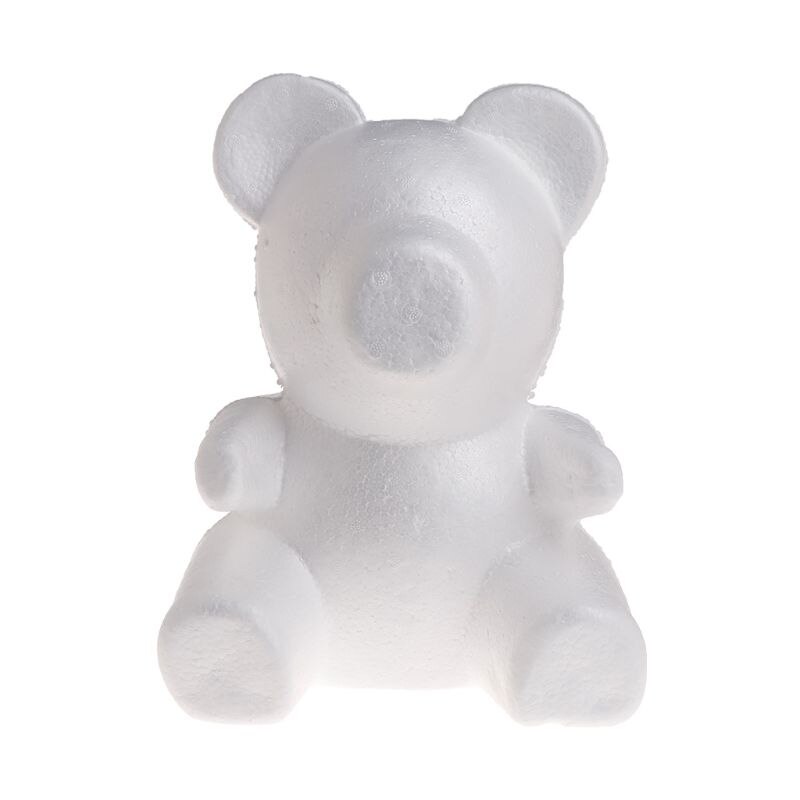 Modellering bjørn hvid polystyren skum bolde styrofoam håndværk til gør-det-selv jul bryllupsfest forsyninger dekoration: 4
