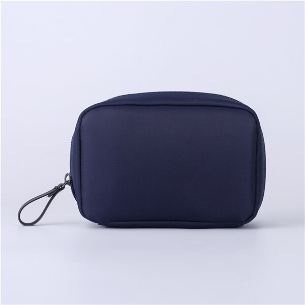 Neceser de viaje para mujer, neceser de viaje, neceser, neceser de maquillaje, neceser de mujer, 1 unidad: navy