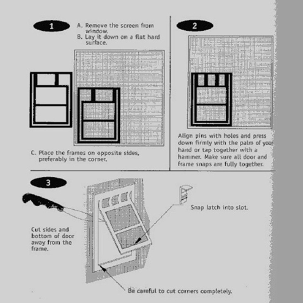 Pet Dog & Cat Gates Deur Afsluitbare Gate Manier Kat Hond Huisdier Deur Magnetische Flap Deur voor Schermen Anti- mosquito Dierbenodigdheden