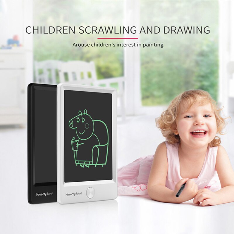 mini 5 Inch LCD Writing Tablet Digital Drawing Tablet Smart Handwriting Pads Portable Graphics Message Notepad Lock key colour