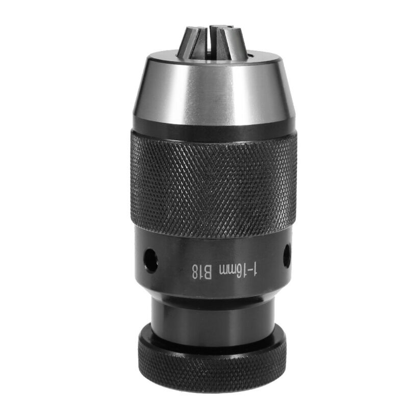 Keyless 1/32- 5/8 Heavy Duty Drill Chuck W/ R8 Shank Adapter Self Tighten