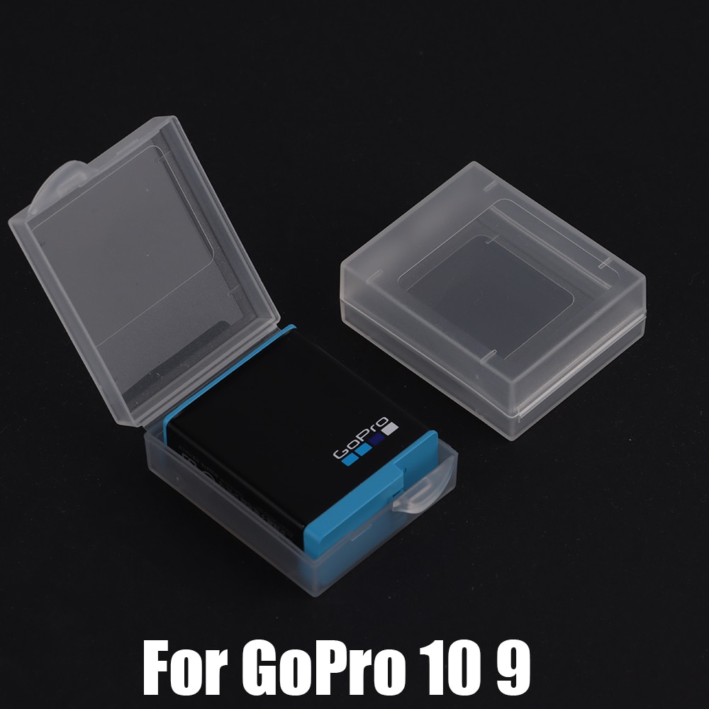 10Pcs Transparant Batterij Case Opbergdoos Cover Voor Gopro Hero 10 9 Camera