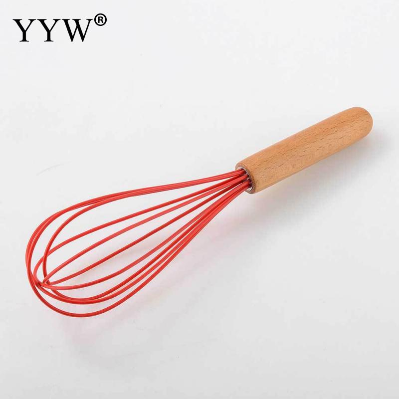 Silicone Kitchen Cooking Utensil Sets 12pcs Wooden Handle Red Kitchen Utensils Tools Non-Stick Spatula Shovel Cooking Tools Set: g