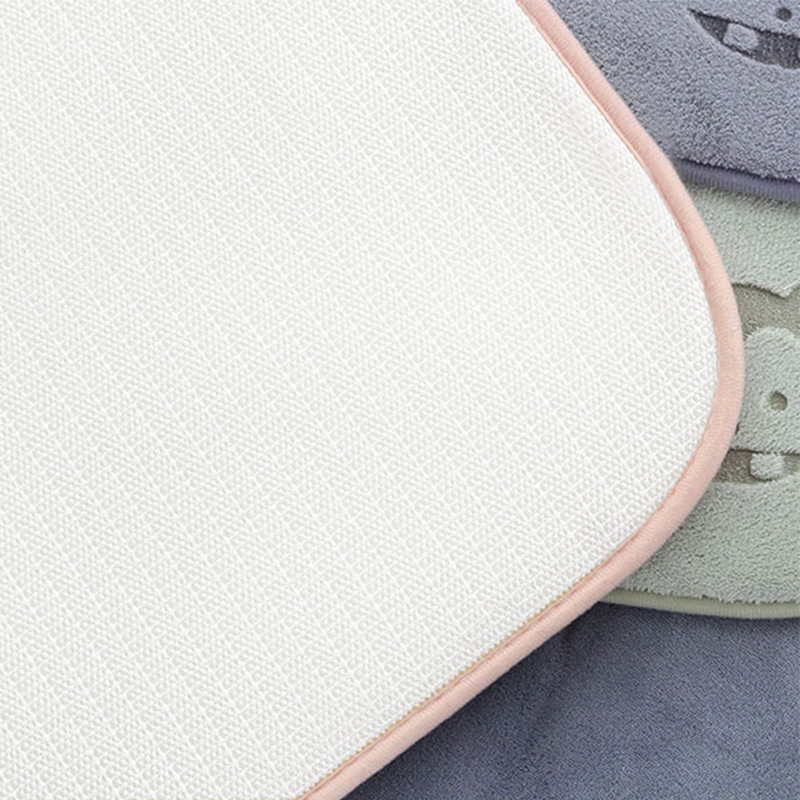 Super Absorbent Bathroom Mat Rug Non-slip Memory Foam Bath Mat Carpet for Bathtub Floor Rugs Shaggy Shower Room Doormat Footpad