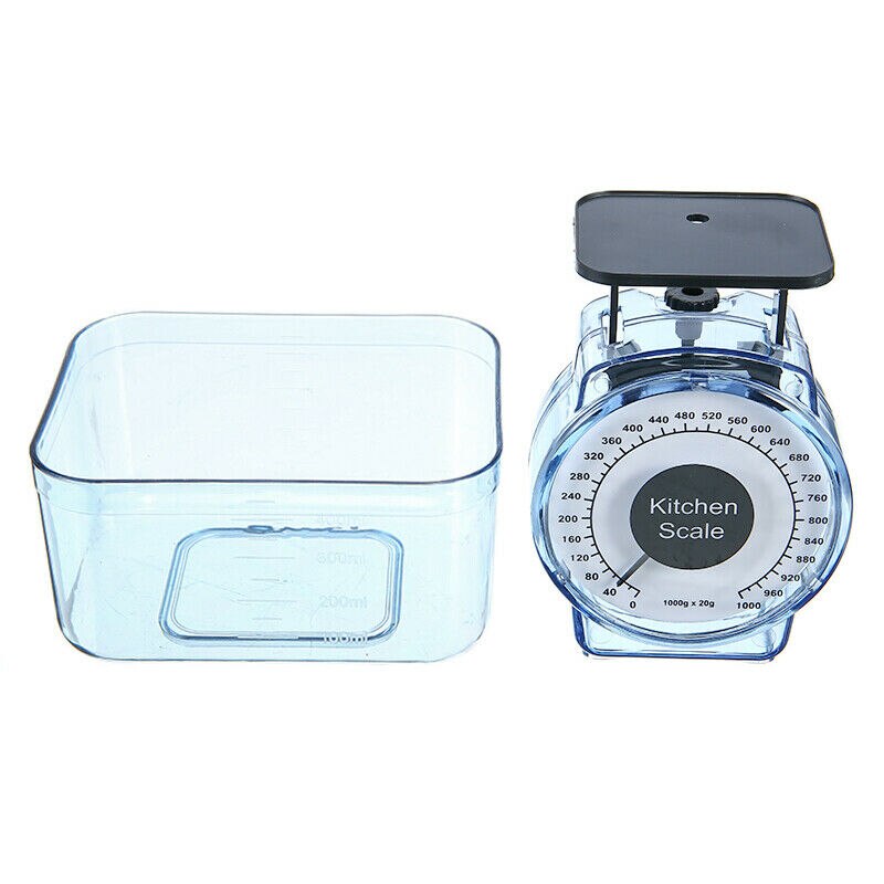 Kitchen Food Scale Mechanical Kitchen Scale Baking Mechanical Dial Compact Bowl Cook Bake Tool