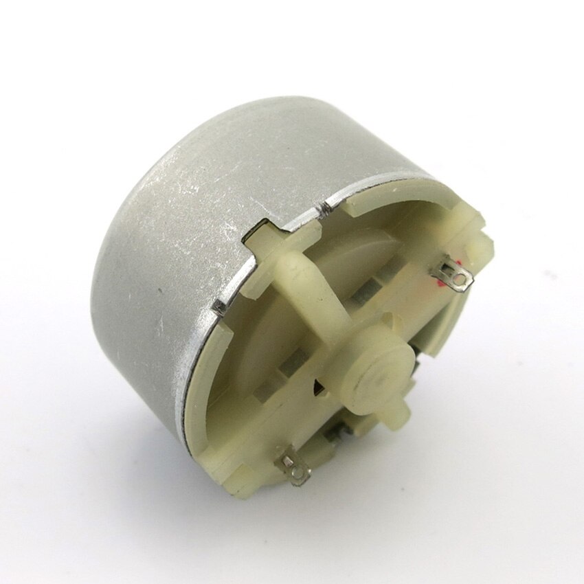 Solar motor Power generation Cylindrical 32mm *19mm DC 1-12V gear motor rpm 500 ,Warning light motor