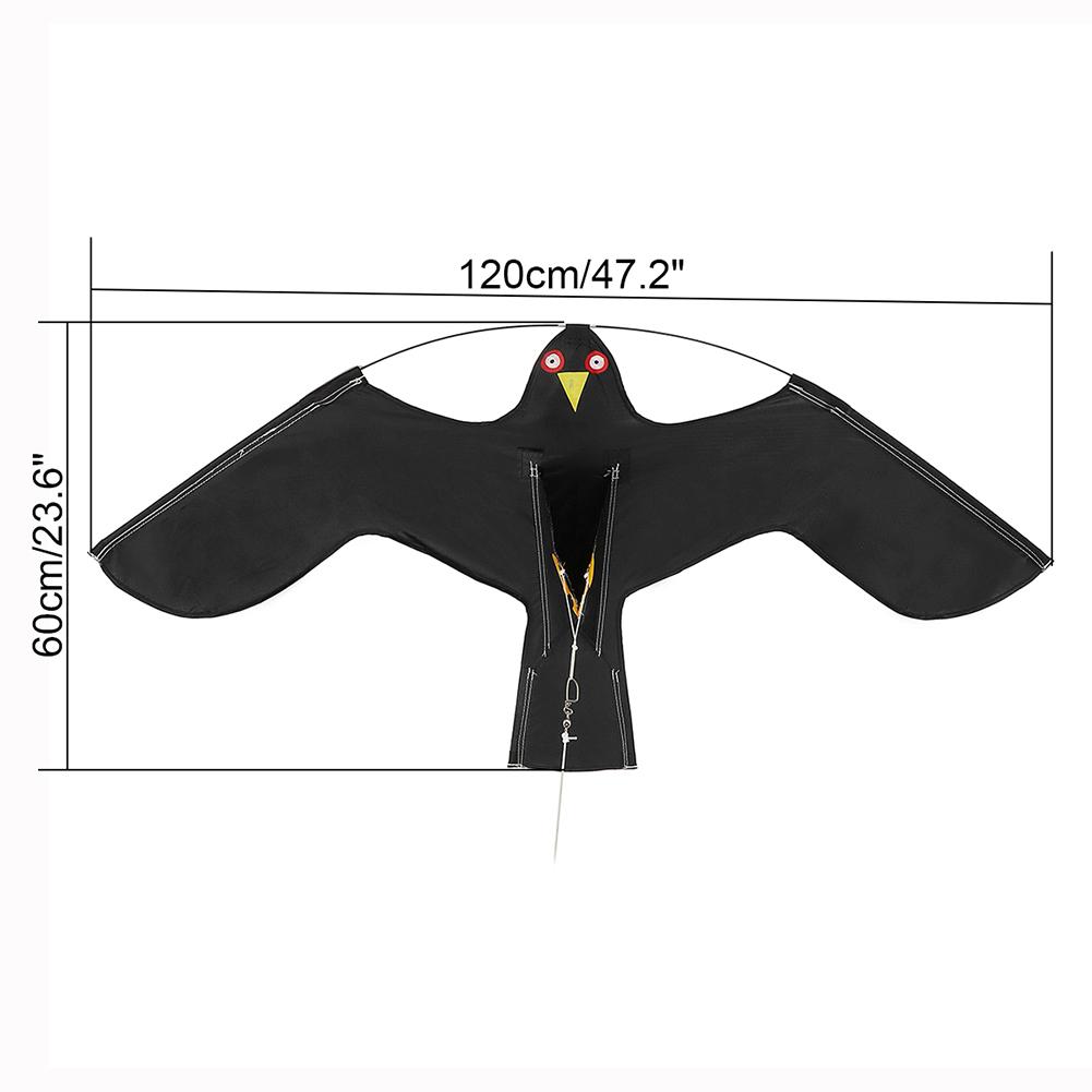 Repelente de aves, cometa de águila, espantapájaros, emulación de cometa voladora, cometa de pájaro para jardín, patio, granja de gran tamaño: I