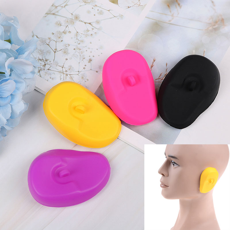 1 Pair Soft Anti-Noise Snoring Sleeping Ear Plug Ear Protector Cover Silicone Ear Cover Diving Shower