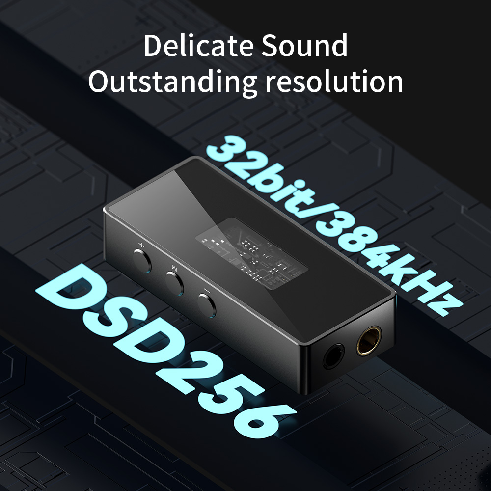 TRN Black Pearl DAC Hi-Fi DAC/Amp chip amplificador de auriculares