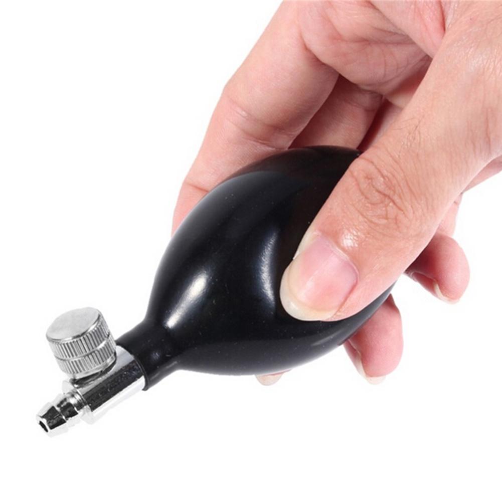 Vervanging Handmatige Inflatie Bloeddruk Lamp Met Ontluchtingsventiel Pretend Play Speelgoed Zwart Arrivel Veroorzaken Lekkage