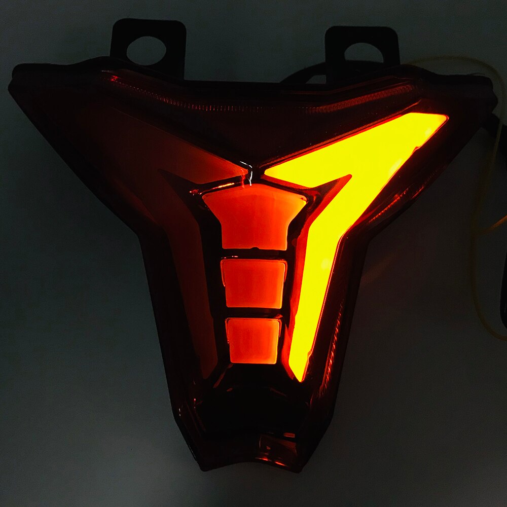 For Kawasaki Ninja 400 Z400 Z1000 ZX10R ZX-6R ZX636 Motorcycle LED Integrated Taillight Brake Light Rear Lamp Turn Signal Light