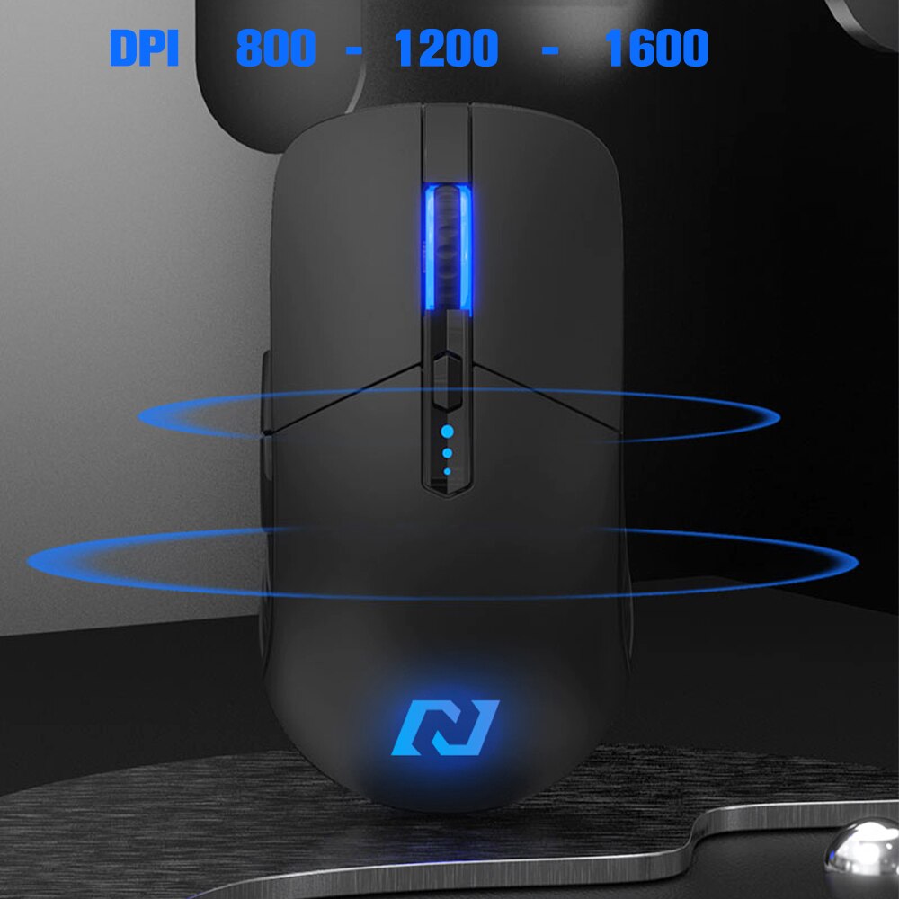 Rechargeable 2.4G wireless mouse office business 2.4G Wireless Ergonomic Mouse For PC Laptop