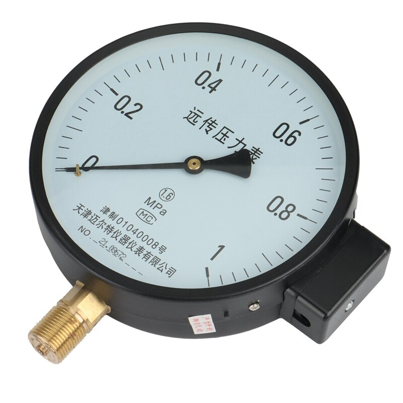 GTBL YTZ Pump Meter 150Mm Resistance Remote Pressure Dial Diameter Radial Installation Pneumatic