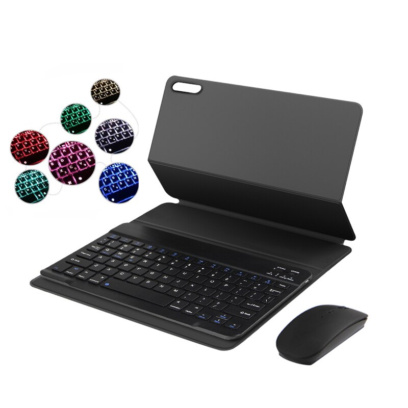 For Huawei MatePad 11 Case DBY-W09/L09 10.95 inch Tablet Magnetic Wireless Bluetooth Keyboard Protective Cover Smart Shell: Backlight and Mouse
