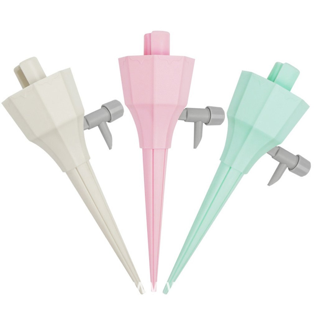 Plant Self Watering Spikes Plant Waterer Automatic Constant Fow Drip Irrigation Slow Release Vacation Plants Watering System: Default Title