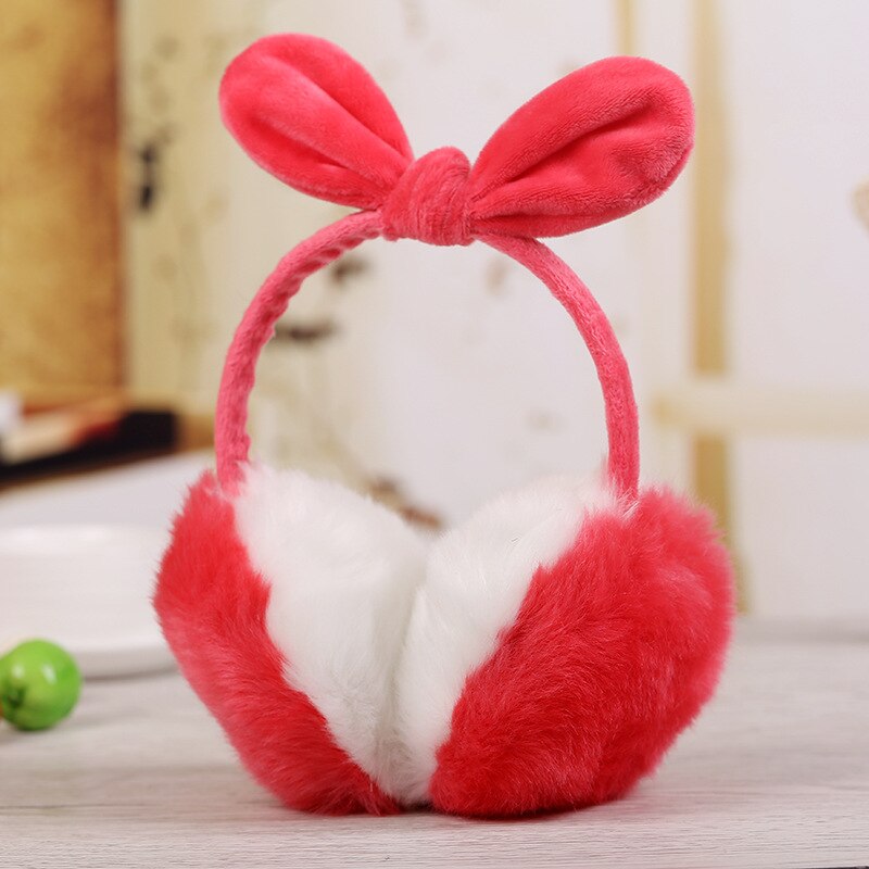 Warm Fur Earmuffs Adult Children Winter Women Men Lovers Ear Muffs Warmer Earflap Headband Fur Round Unisex Earmuffs: B-13