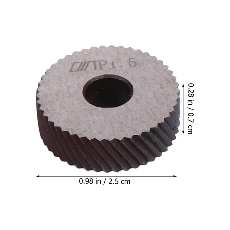 Dual Wheel Knurling Tool Diagonal Wheel Linear Pitch Knurl Set Machine Tools Steel Oblique Rough Knurling Wheel Tool