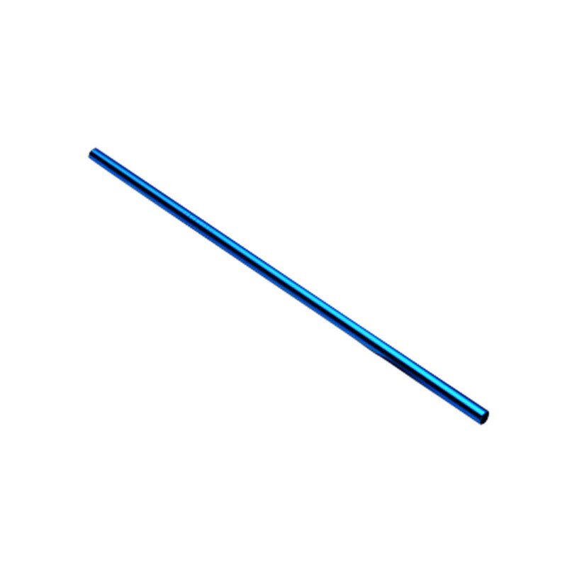 1/2/4pcs Stainless Steel Straw Reusable Metal Drinking Straw With Cleaner Brush For Home Party Barware Bar Accessories ^1