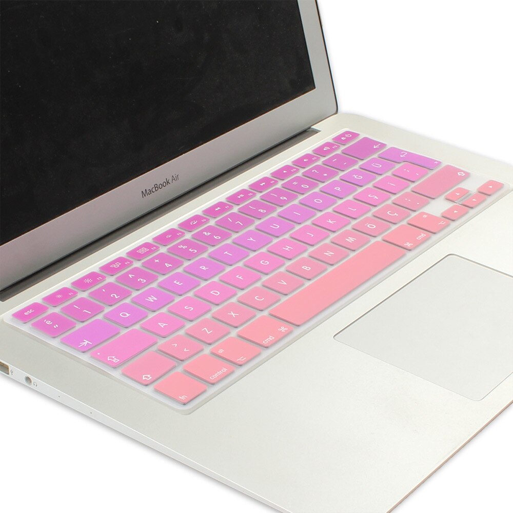 Autocollants de protection de clavier en Silicone de Version turque de l'ue pour Apple Macbook Pro 13 15 17 Retina Mac Air 13 couverture de clavier