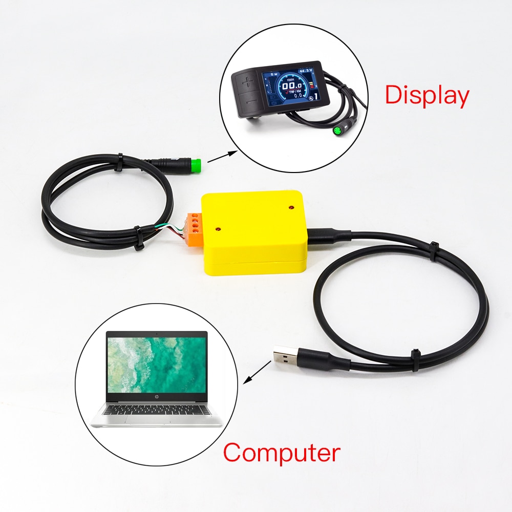 Réinitialiser le dispositif de paramètres d'usine pour l'affichage Bafang 850C 500C 750C lorsque vous oubliez le mot de passe accessoires Ebike