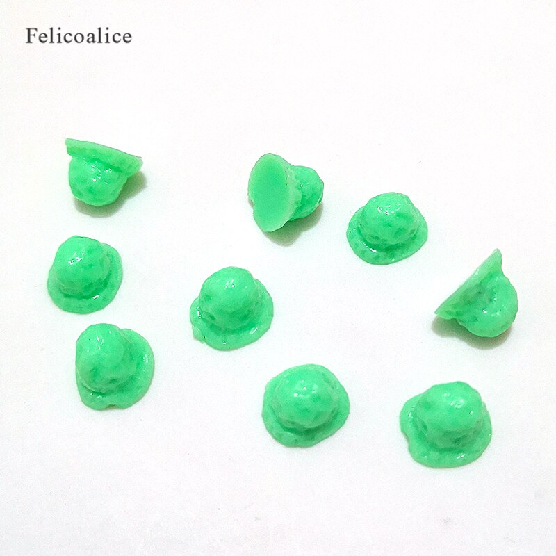 20pcs/bag Resin Fruit Slime Charms Additives Supplies Kit DIY Slime Accessories Filler For Fluffy Clear Slime Clay In Stock: 20pcs K