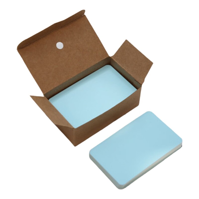 100 Sheets/Box Paper Message Card Blank Handwritten Memo Notecards Postcard N7MA