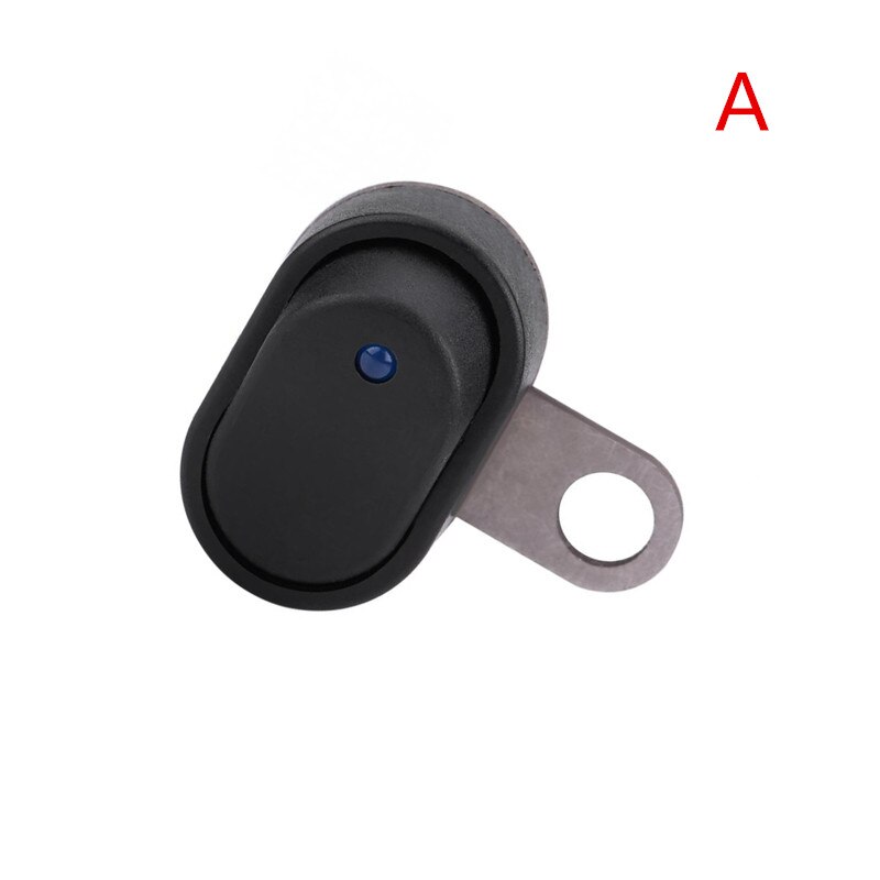 Universal Motorcycle Switch Scooter Headlight Horn Fog Light Mount Waterproof ON OFF Control Handlebar Switch with Indicator: A