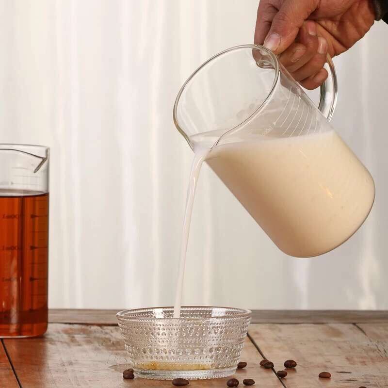 Glass Transparent Measuring Cup Cooking Tools Container Measuring Cup Measuring Liquid Bakeware Kitchen Accessories WY80303