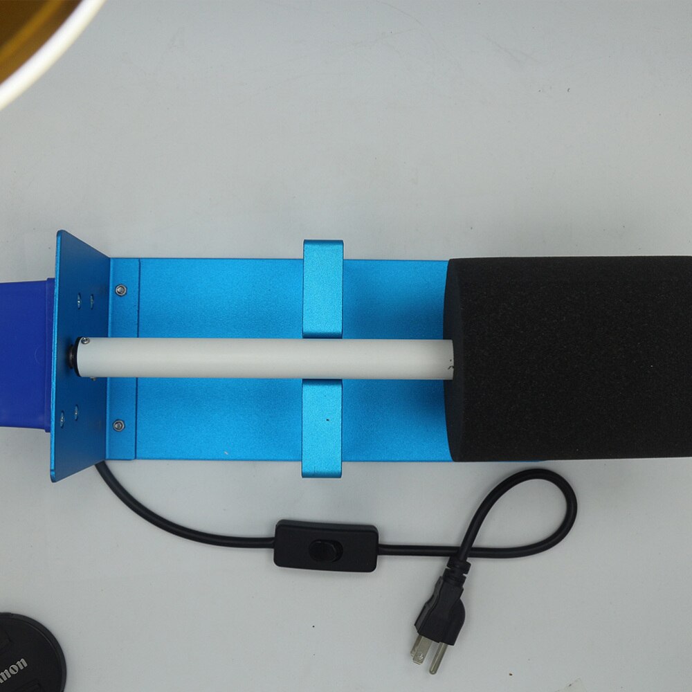 Aluminum Cup Turner Cuptisserie Turner Machine Multifunctional Rotator with Rotisserie Motor DIY Cup Tool White