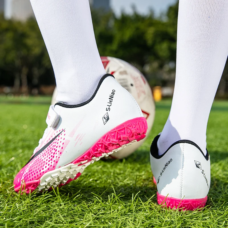 Børnefodboldsko kunstgræs fodbold futsal sko børnesneakers til fodbold børnefodboldstøvler
