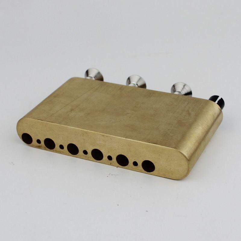 Gitarren Tremolo Block Messing - 34mm Upgrade Für Besseren Klang & Sustain