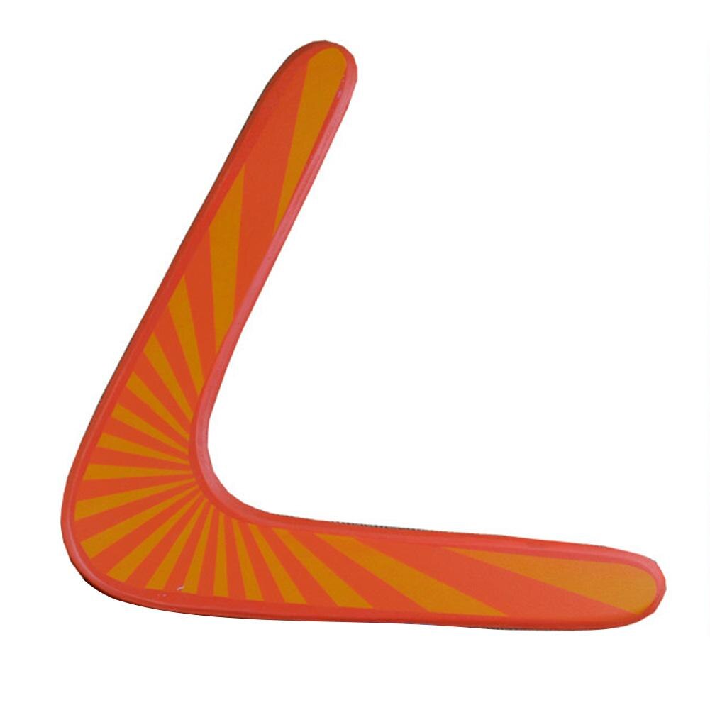 Boomerang V Shaped Throwback Toy Flying Wood Disc Funny Interactive Family Throw Catch Outdoor Fun Game Funny Game Kids: 02