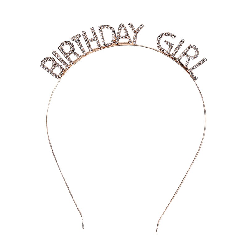 Happy Birthday European And American Birthday Party Headgear Headband Female Letters Happy Birthday Headband Women: 14