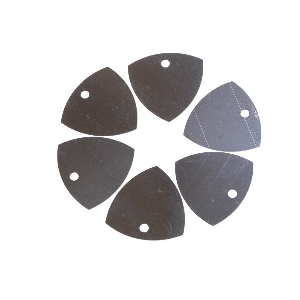 Outil d'ouverture en métal de fer de feuille de 6 pcs/lot pour les outils d'ouverture d'écran d'affichage à cristaux liquides de protection de téléphone portable