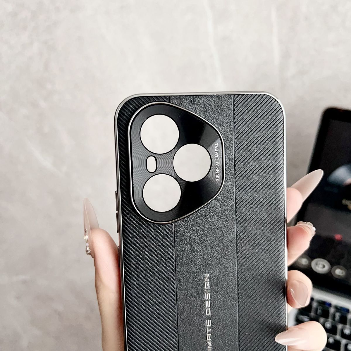 For Huawei Honor 400 Pro Case Luxury Plating Hard PU Protective Back Cover Case For Huawei Honor 400 400Pro Phone Shell