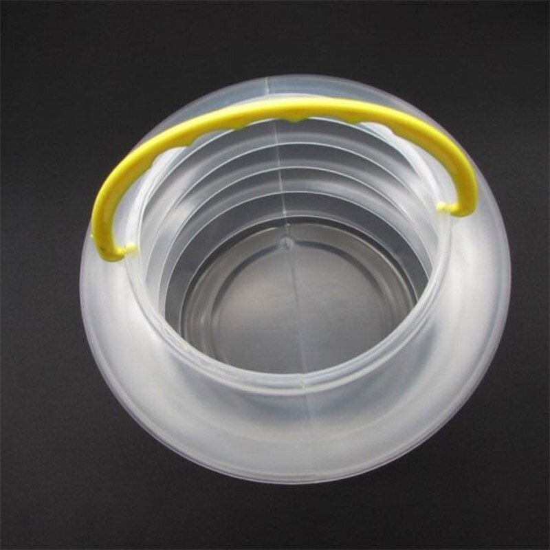 Vouwen Pen Wasmachine Borstel Wassen Emmer Transparante Plastic Draagbare Verf Borstel Emmer Borstel Vat Gratis Sponzen