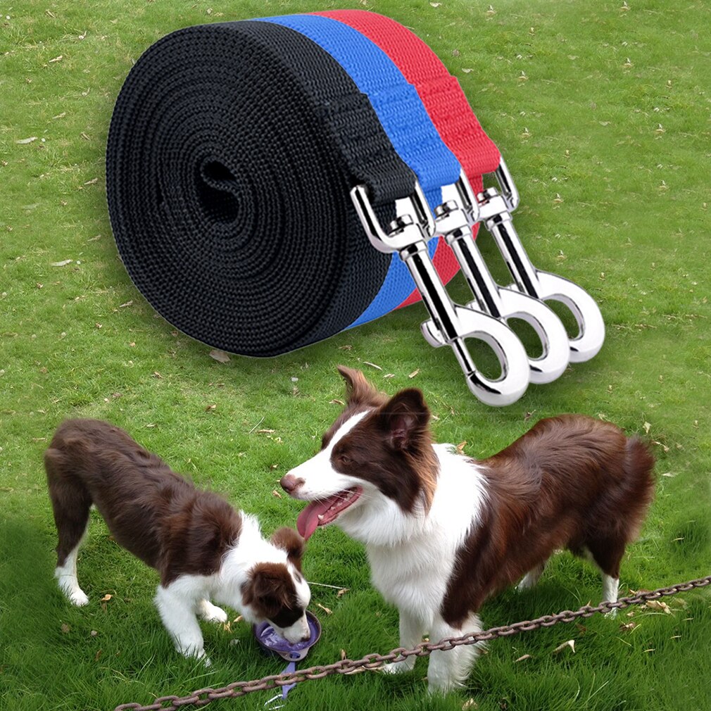 Dog Training Lead 5/10/15m Dog Leash Long Obedience Recall Foot Feet