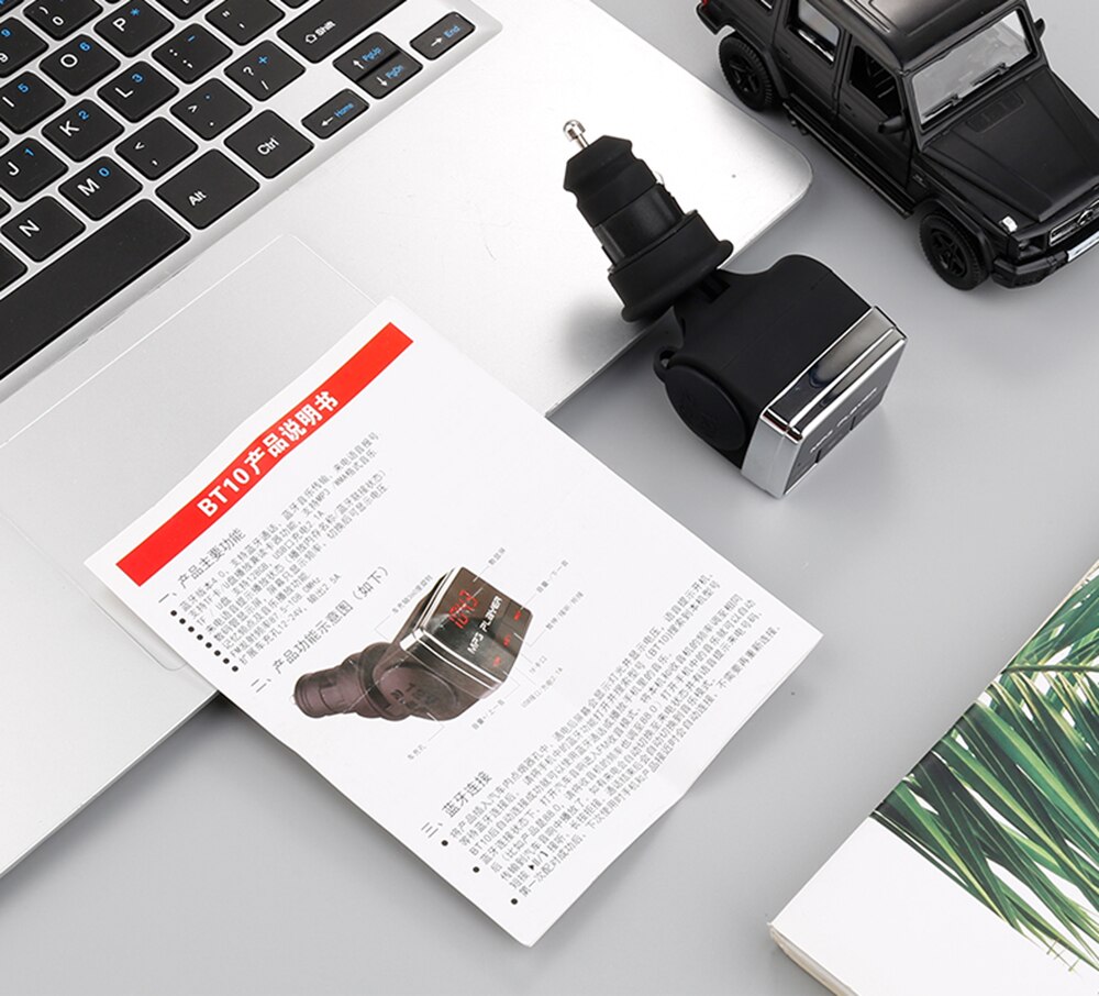 VR robot 5V 3.1A Bluetooth Auto MP3 Audio Speler Draadloze Fm-zender Handsfree Car Kit met Sigarettenaansteker