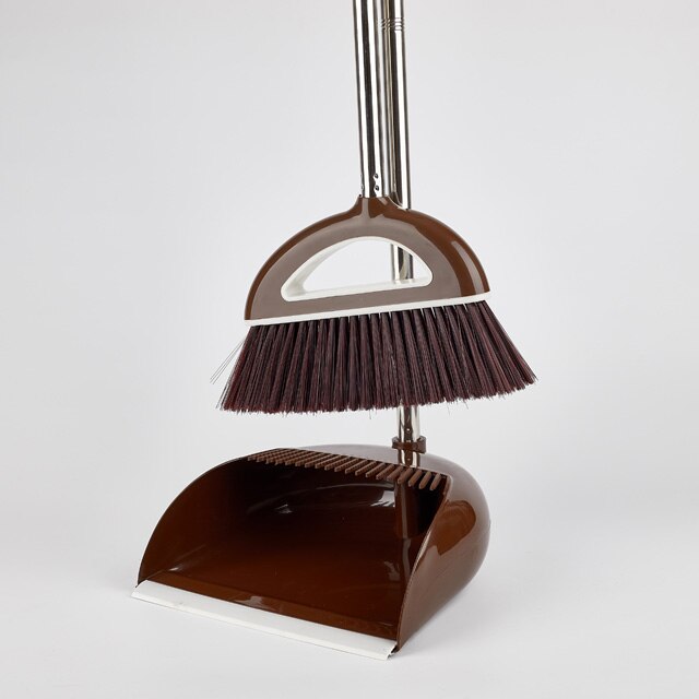 Magic Broom Rubber Broom Hand Push Sweeper Floor Wiper Squeegee for Floor Cleaning Floor Squeegee Sweeping Brush for Pet Hair: Coffee -2pcs