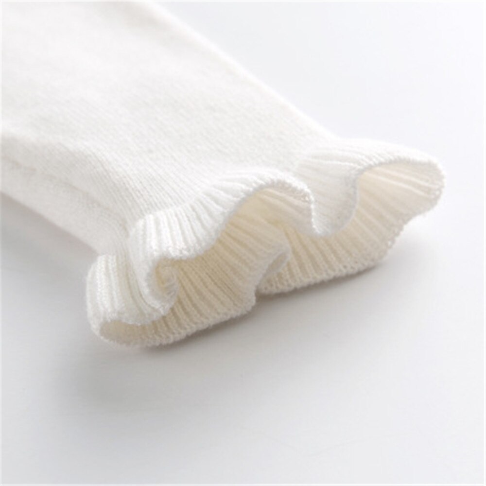 Baby sweater pige vinter langærmet varm forårs strikket baby pige sweater piger pullover top flæse sweater prinsesse tøj
