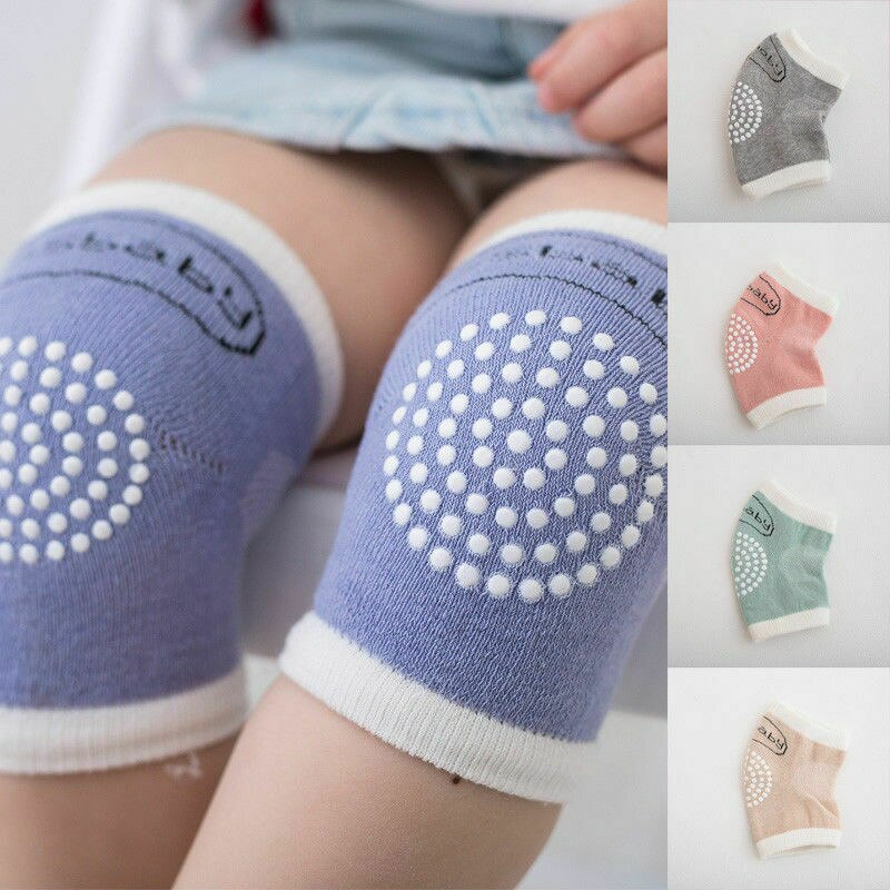 Baby tilbehør småbørn børn baby piger drenge gennemsøgning skridsikre knæpuder sokker til unisex baby småbørn børn sikkerhed
