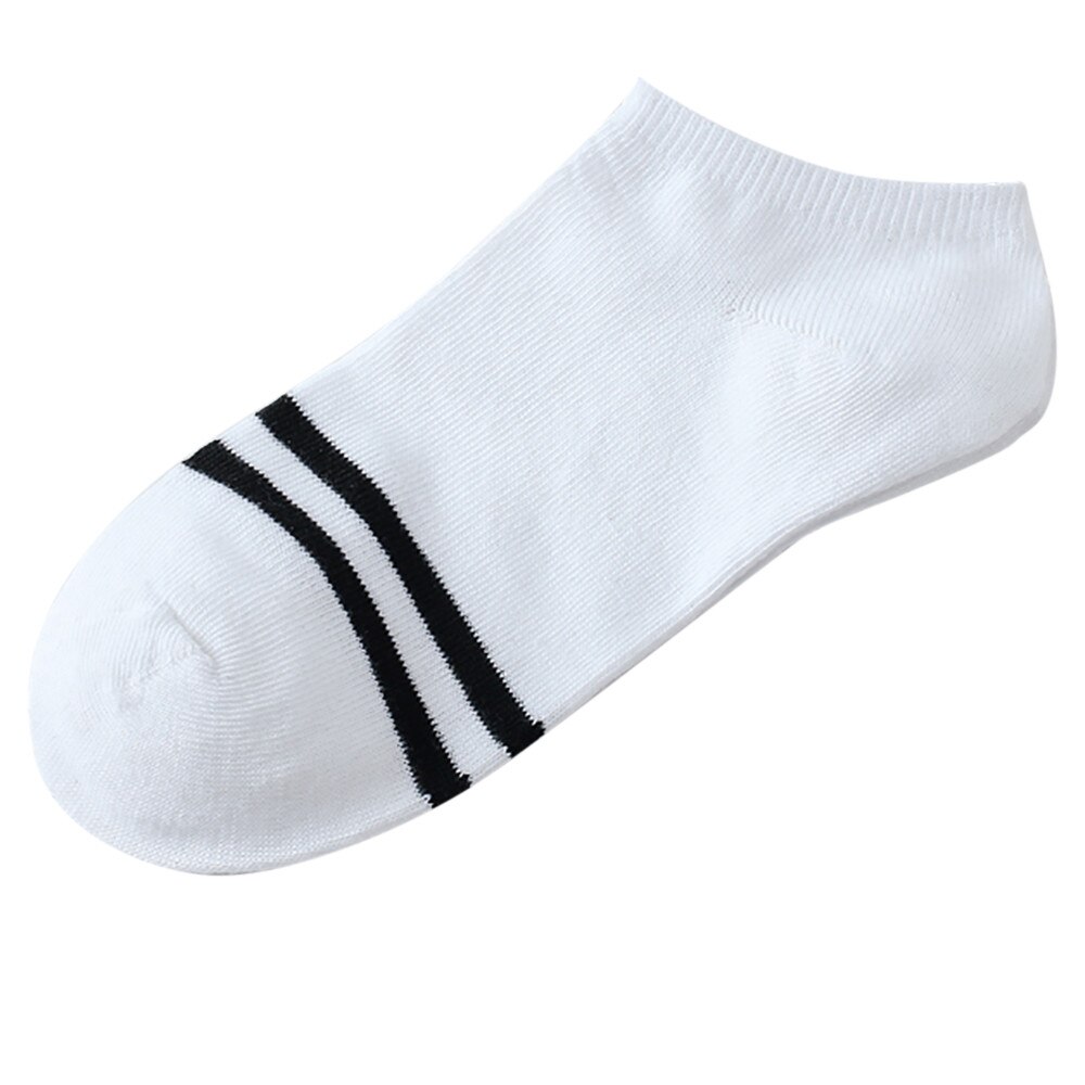 1pairs Woman Socks Slippers Unisex Stripe Comfortable Cotton Sock Slippers Short Ankle Socks For Girls Носки