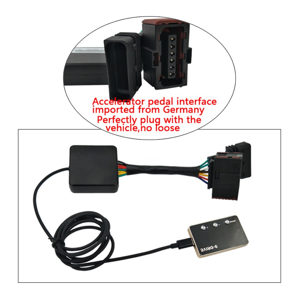 Car 9 Drive Electronic Throttle Controller Pedal Accelerator Universal For DODGE RAM JEEP COMPASS etc