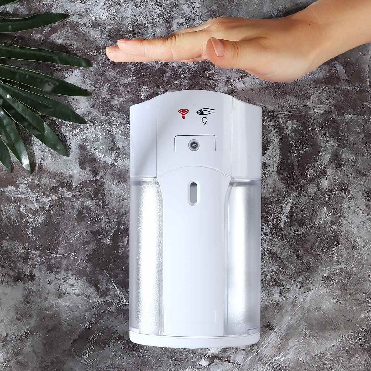 450mL Wall Mounted Automatic Soap Dispenser Infrared Induction Smart Liquid Soap Dispenser for Kitchen Bathroom Dispenser Home