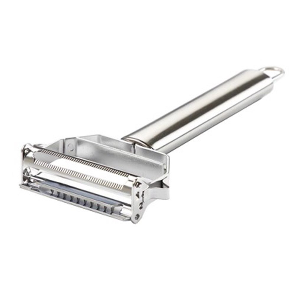 Roestvrijstalen 2 in groenterasp julienne-instrument aardappelschiller groente 1 fruitschiller keukenbenodigdheden